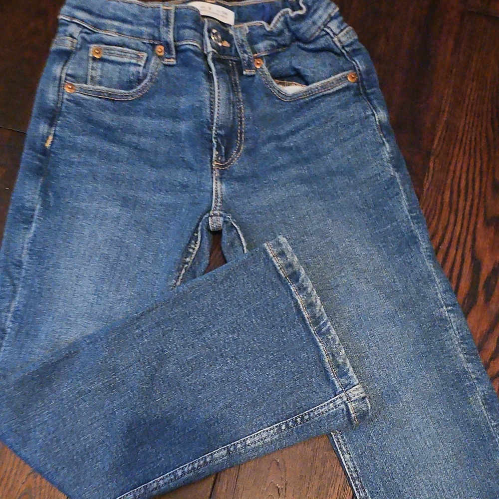 Zara Dark Blue Denim Jeans
